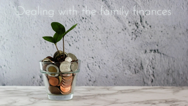 Dealing with the family finances